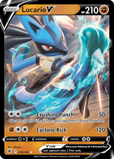 Lucario V - Astral Radiance 78