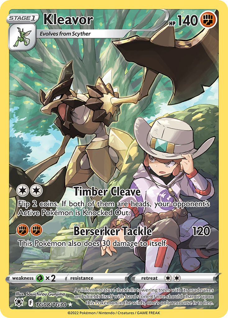 Kleavor – Astral Radiance Trainer Gallery TG08/TG30 Pokémon card