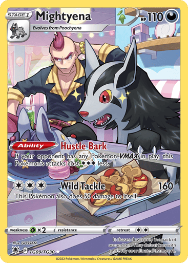 Mightyena - Astral Radiance Trainer Gallery TG09