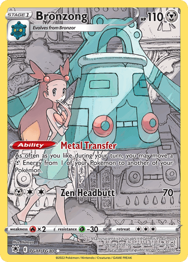 Bronzong - Astral Radiance Trainer Gallery TG11