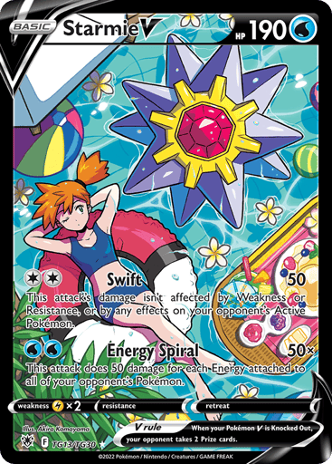 Starmie V - Astral Radiance Trainer Gallery TG13