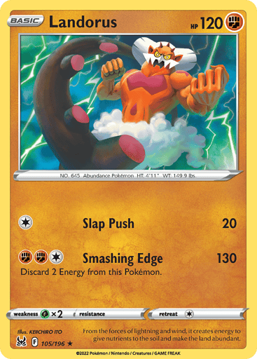 Landorus - Lost Origin 105
