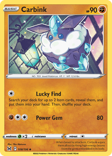 Carbink - Lost Origin 108