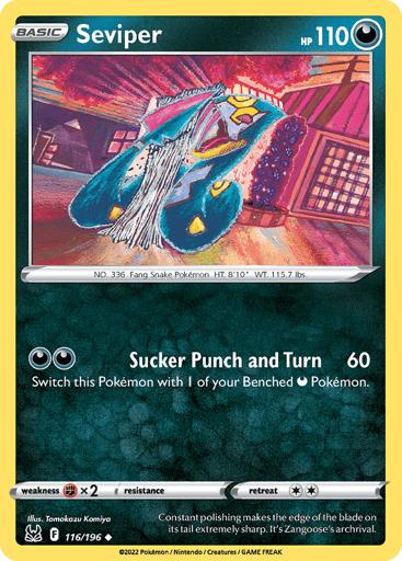 Seviper - Lost Origin 116