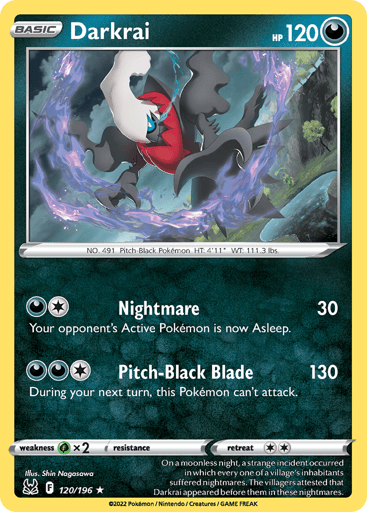 Darkrai - Lost Origin 120