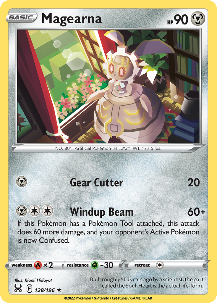 Magearna – Lost Origin 128/196 Pokémon card