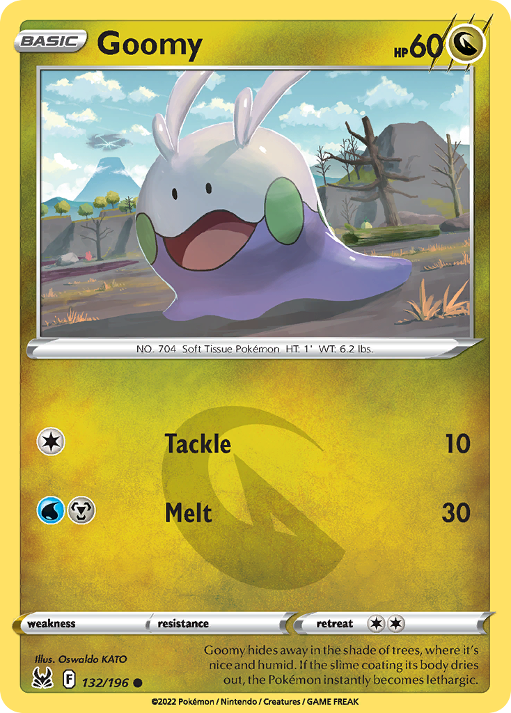Goomy – Lost Origin 132/196 Pokémon card