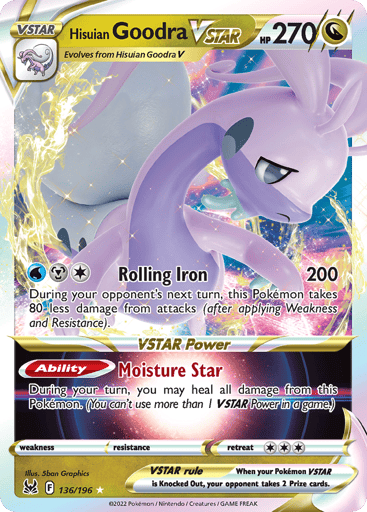 Hisuian Goodra VSTAR - Lost Origin 136