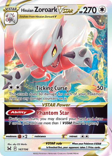 Hisuian Zoroark VSTAR - Lost Origin 147
