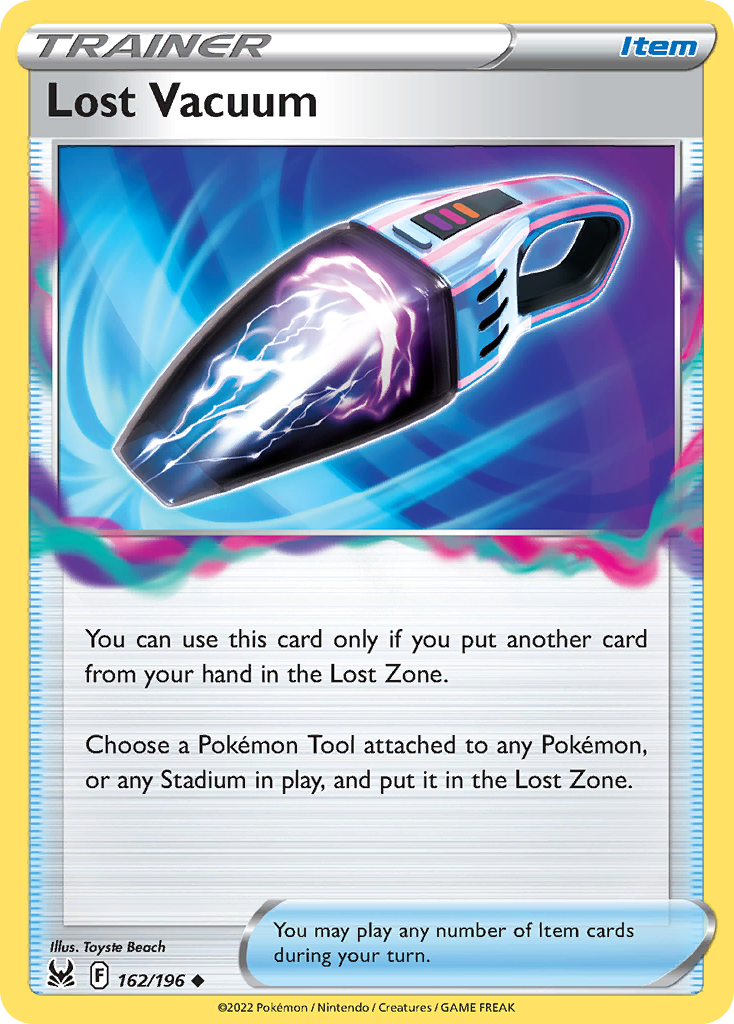 Lost Vacuum – Lost Origin 162/196 Pokémon card