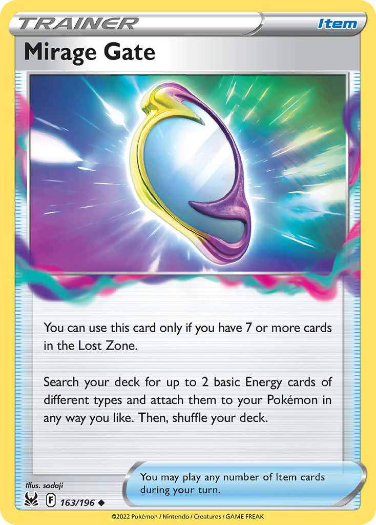 Mirage Gate – Lost Origin 163/196 Pokémon card