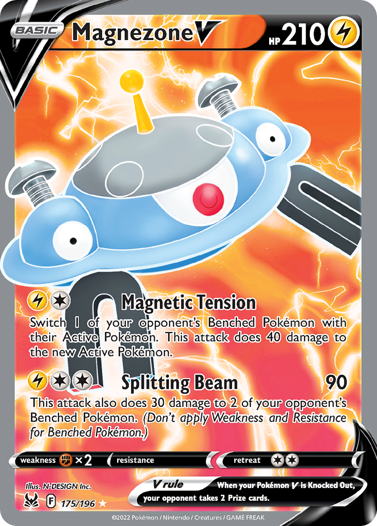 Magnezone V – Lost Origin 175/196 Pokémon card