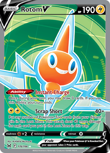 Rotom V - Lost Origin 176