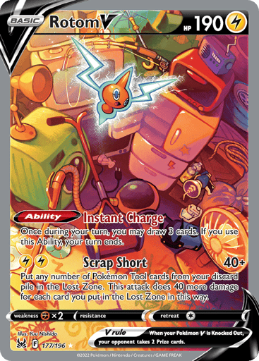 Rotom V - Lost Origin 177