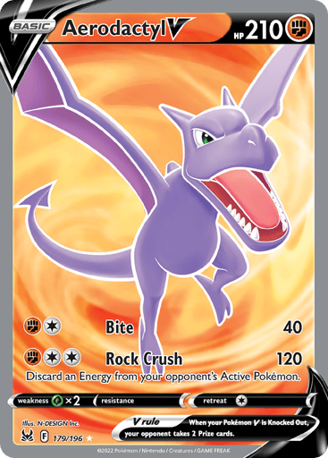 Aerodactyl V - Lost Origin 179