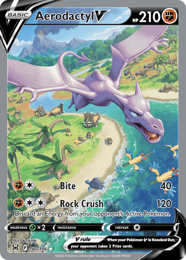 Aerodactyl V - Lost Origin 180