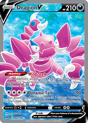 Drapion V - Lost Origin 182