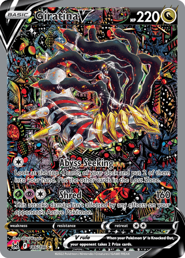 Giratina V - Lost Origin 186