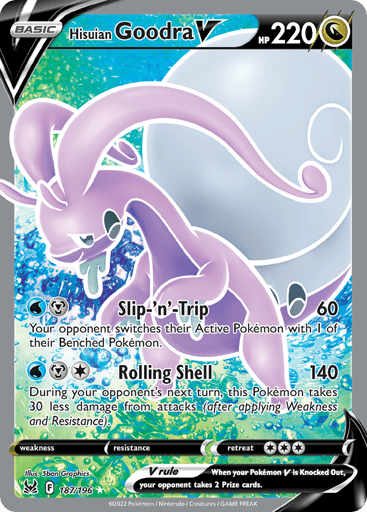 Hisuian Goodra V - Lost Origin 187