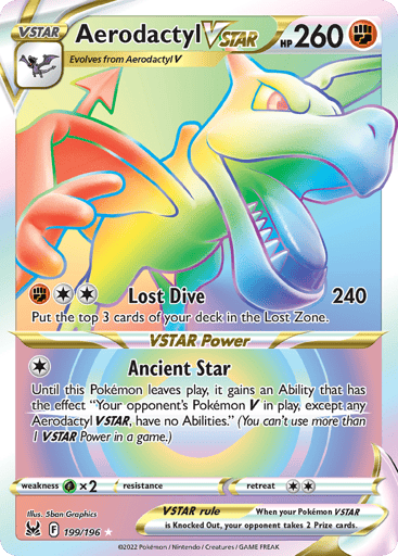Aerodactyl VSTAR - Lost Origin 199