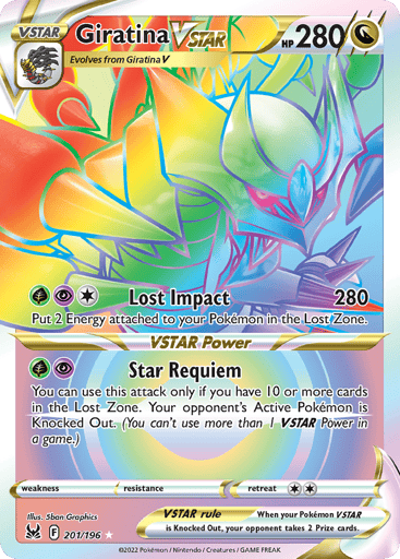 Giratina VSTAR - Lost Origin 201