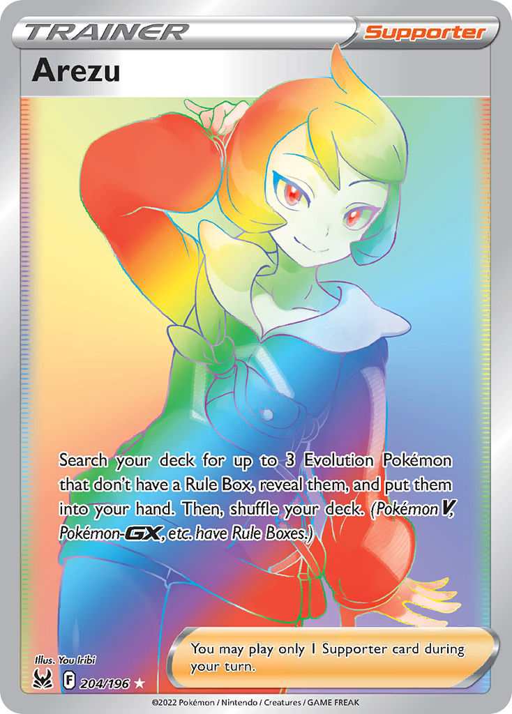 Arezu – Lost Origin 204/196 Pokémon card
