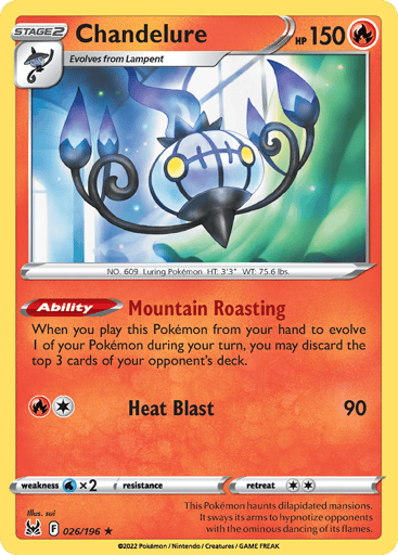 Chandelure - Lost Origin 26