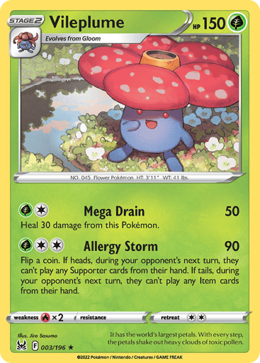 Vileplume - Lost Origin 3