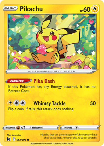 Pikachu - Lost Origin 52