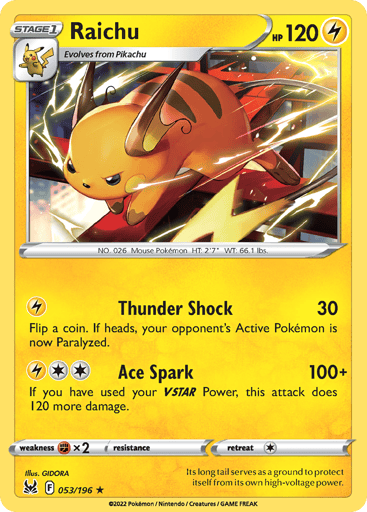 Raichu - Lost Origin 53