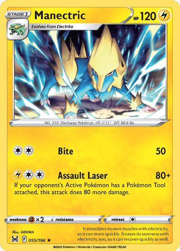 Manectric - Lost Origin 55