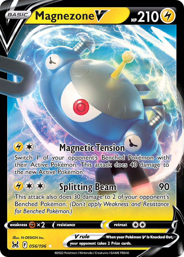 Magnezone V – Lost Origin 056/196 Pokémon card