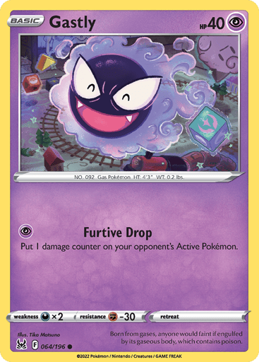 Gastly - Lost Origin 64