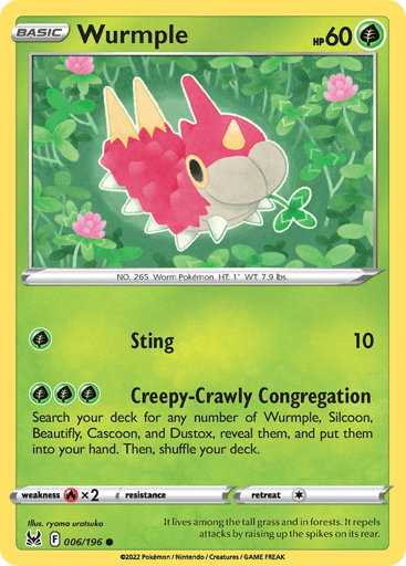 Wurmple - Lost Origin 6