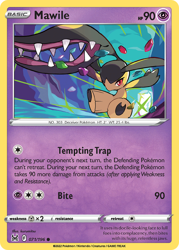 Mawile – Lost Origin 071/196 Pokémon card