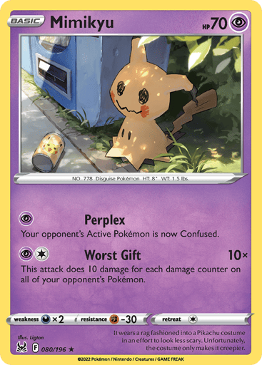 Mimikyu - Lost Origin 80