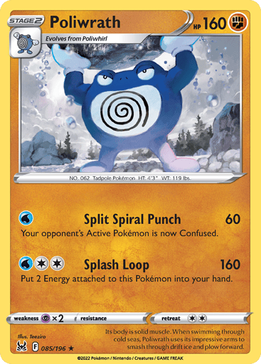 Poliwrath - Lost Origin 85