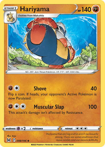 Hariyama - Lost Origin 98