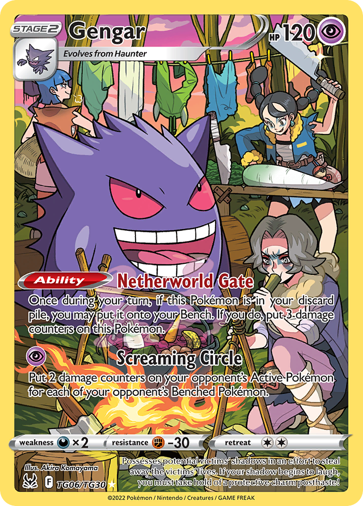 Gengar – Lost Origin Trainer Gallery TG06/TG30 Pokémon card
