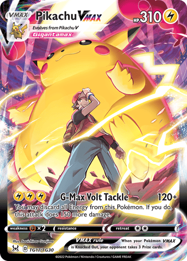 Pikachu VMAX - Lost Origin Trainer Gallery TG17