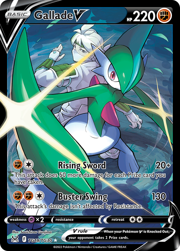Gallade V – Lost Origin Trainer Gallery TG19/TG30 Pokémon card