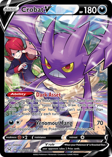 Crobat V - Lost Origin Trainer Gallery TG20