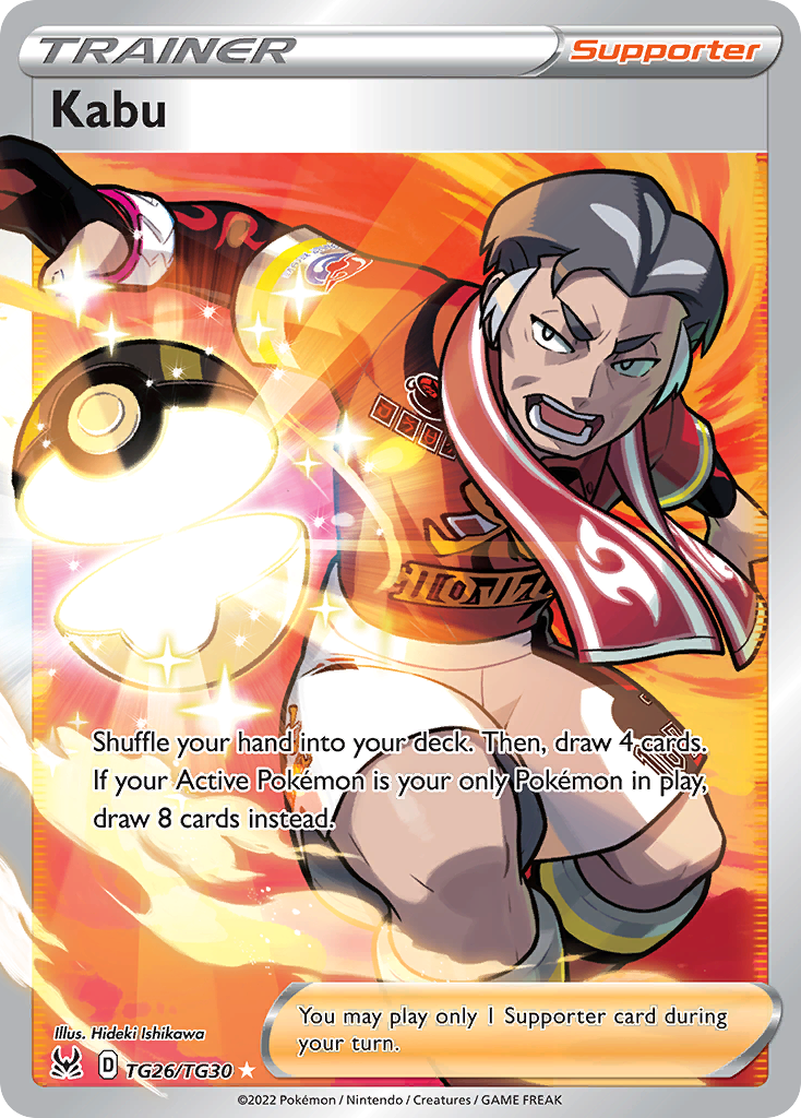 Kabu – Lost Origin Trainer Gallery TG26/TG30 Pokémon card
