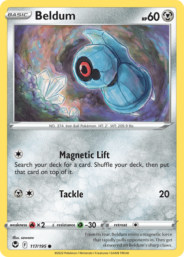 Beldum - Silver Tempest 117