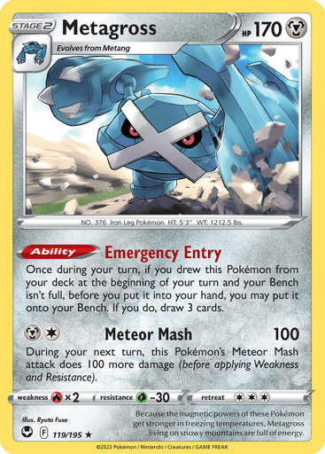 Metagross - Silver Tempest 119
