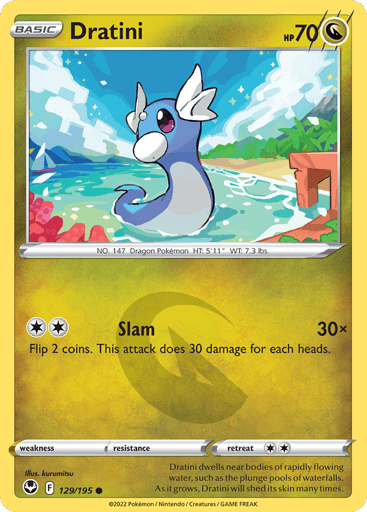 Dratini - Silver Tempest 129