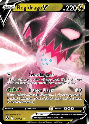 Regidrago V - Silver Tempest 135