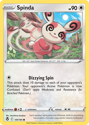 Spinda - Silver Tempest 141