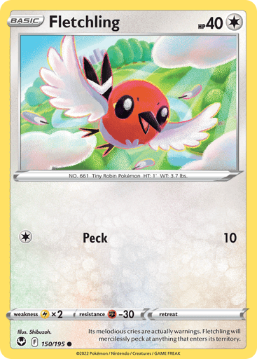 Fletchling - Silver Tempest 150