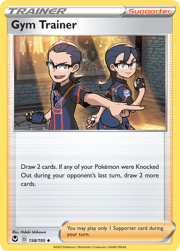 Gym Trainer – Silver Tempest 158/195 Pokémon card